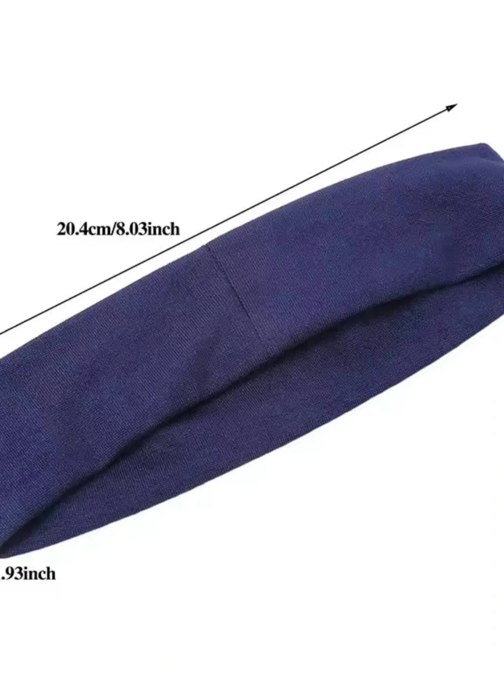 6-Pack Wide Twist Headbands - White, Black, Red, Beige, Navy, Brown, Gray